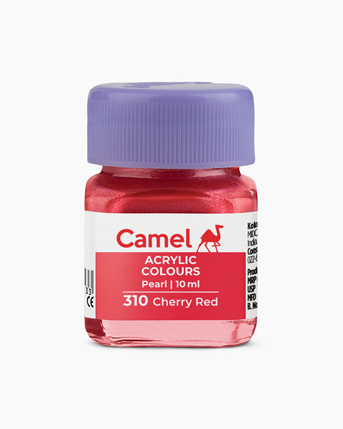 Cherry Red Camel Acrylic Colours